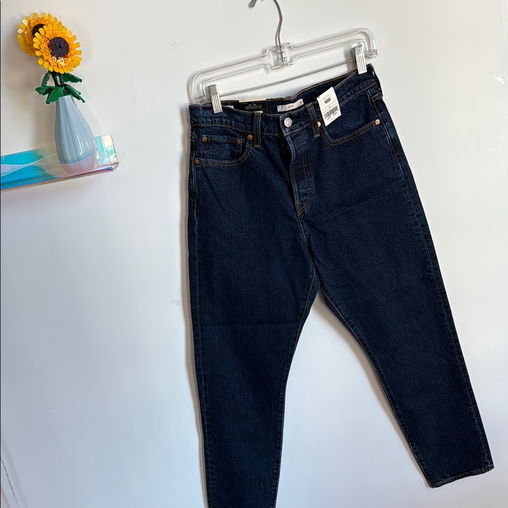 Levi’s high rise “Wedgie” skinny jean, dark wash NWT